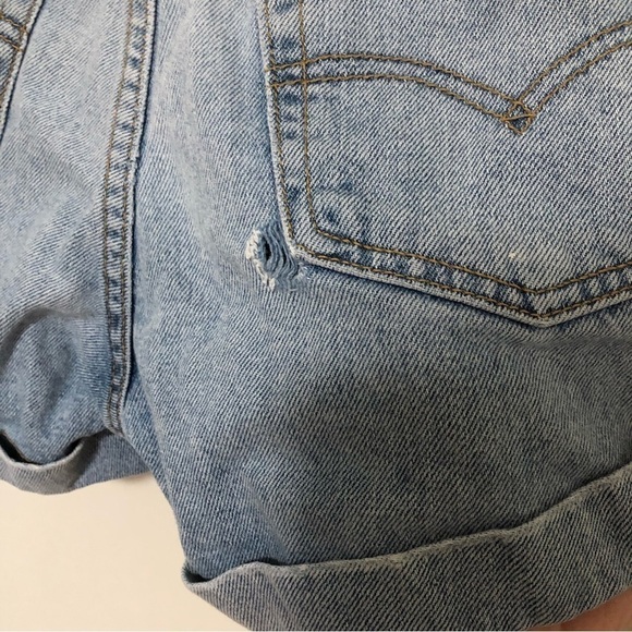 Levi’s Denim Shorts Premium 24 - Picture 3 of 6
